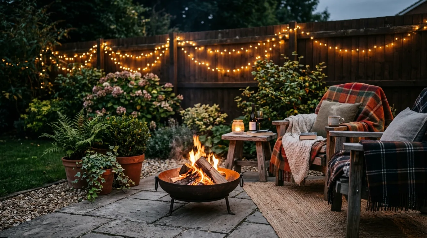 Small Fire Pit Corner